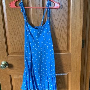 Blue sundress